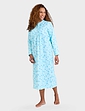 Winceyette Nightdress - Aqua