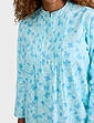 Winceyette Nightdress - Aqua