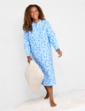 Winceyette Nightdress - Blue
