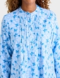 Winceyette Nightdress - Blue