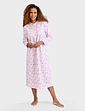 Winceyette Nightdress - Pink