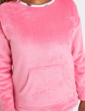 Cute Dog Print Pyjama Set - Pink