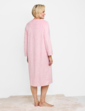 Thermal Fleece Print Nightdress - Pink