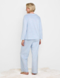 Brushed Fleece Print Pyjama - Blue