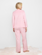 Brushed Fleece Print Pyjama - Pink