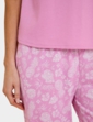 Pineapple Print Jersey Pyjama - Pink
