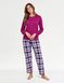Pyjama Set - Burgundy