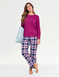Pyjama Set - Burgundy