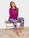 Pyjama Set - Burgundy