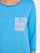 Pack of 2 Print and Plain Nightdresses - Blue