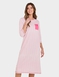 Pack of 2 Print and Plain Nightdresses - Pink