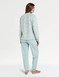 Supersoft Velour Fleece Pyjama - Sage