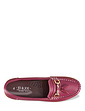 Nautical Wide Fit Leather Loafer - Fuchsia