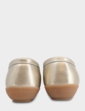 Nautical Wide Fit Leather Loafer - Gold
