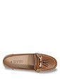 Nautical Wide Fit Leather Loafer - Tan