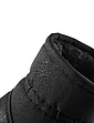 Ladies Wide Fit Water Resistant Fabric Front Zip Boot
