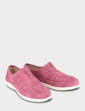 Dr Keller Zip Front Wide E Fit Leisure Shoe - Plum