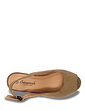 Wide E Fit Mock Suede Espadrill Sandal - Taupe