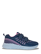 Touch Close Wide EE Fit Lightweight Mesh Shoe - Navy