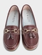 Leather Extra Wide EE Fit Loafers - Plum