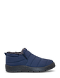Wide Fit Thermal Lined Showerproof Shoes - Navy