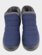 Wide Fit Thermal Lined Showerproof Shoes - Navy