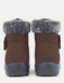 Wide Fit Thermal Lined Showerproof Boots - Chocolate
