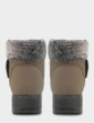Wide Fit Thermal Lined Showerproof Boots - Green