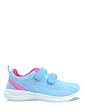 Touch Fasten Wide EE Fit Lightweight Shoes - Pale Blue