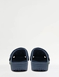 Wide Fit Lightweight Clog Shoe - Navy