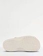 Wide Fit Lightweight Clog Shoe - Stone