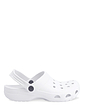 Wide Fit Lightweight Clog Shoe - White