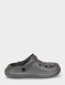 Wide Fit Fleece Lined Clog - Grey