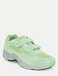 Touch and Close Wide Fit Trainer - Green