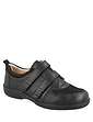 DB Shoes Pheasant Wide Fit Trainer 6E-8E - Black