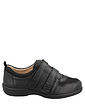 DB Shoes Pheasant Wide Fit Trainer 6E-8E - Black