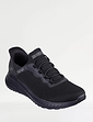 Skechers Bobs Sport Wide Fit Slip In Trainer - Black