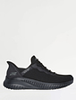 Skechers Bobs Sport Wide Fit Slip In Trainer - Black