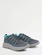 Trueflex Wide EE Fit Mesh Lace Up Trainer - Charcoal