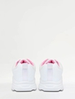 Trueflex Wide EE Fit Mesh Lace Up Trainer - White And Pink