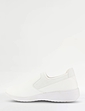 Trueflex Wide EE Fit Slip On Leisure Shoe - White