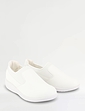 Trueflex Wide EE Fit Slip On Leisure Shoe - White