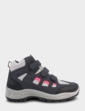 Wide EE Fit Walking Demi Boot - Navy