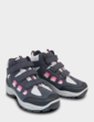 Wide EE Fit Walking Demi Boot - Navy