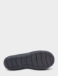 Extra Wide EEE Lace Up Leather Shoe - Black