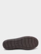 Extra Wide EEE Lace Up Leather Shoe - Burgundy
