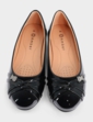 Dr Lightfoot Diamante Trim EE Fit Shoe - Black
