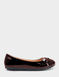 Dr Lightfoot Diamante Trim EE Fit Shoe - Burgundy