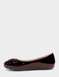 Dr Lightfoot Diamante Trim EE Fit Shoe - Burgundy