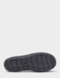 EE Fit Twin Zip Slouch Thermal Lined Leather Boot - Black